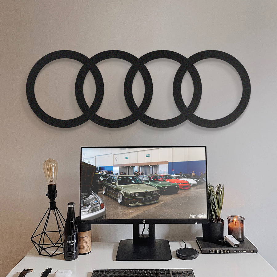 لوحة شعار شركة أودي Audi