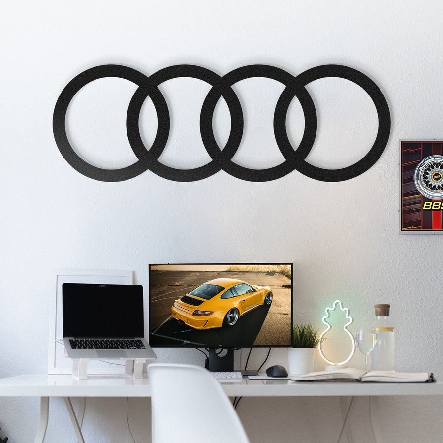 لوحة شعار شركة أودي Audi