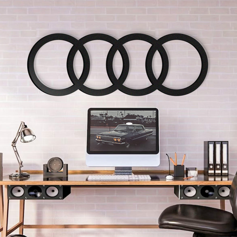 لوحة شعار شركة أودي Audi