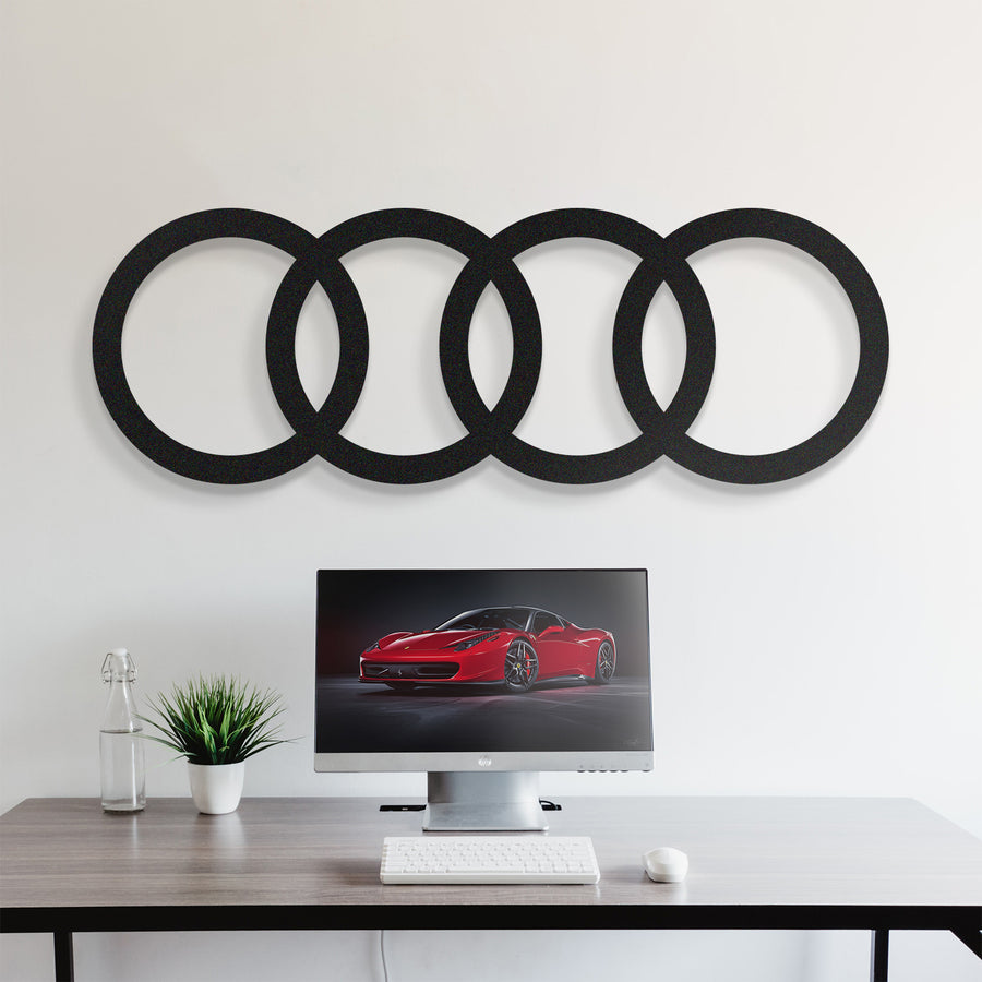 لوحة شعار شركة أودي Audi