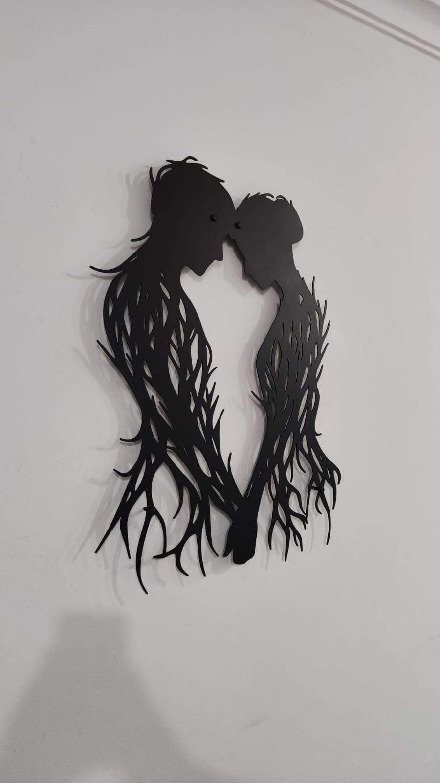 لوحة الحب التجريدية من شخصين