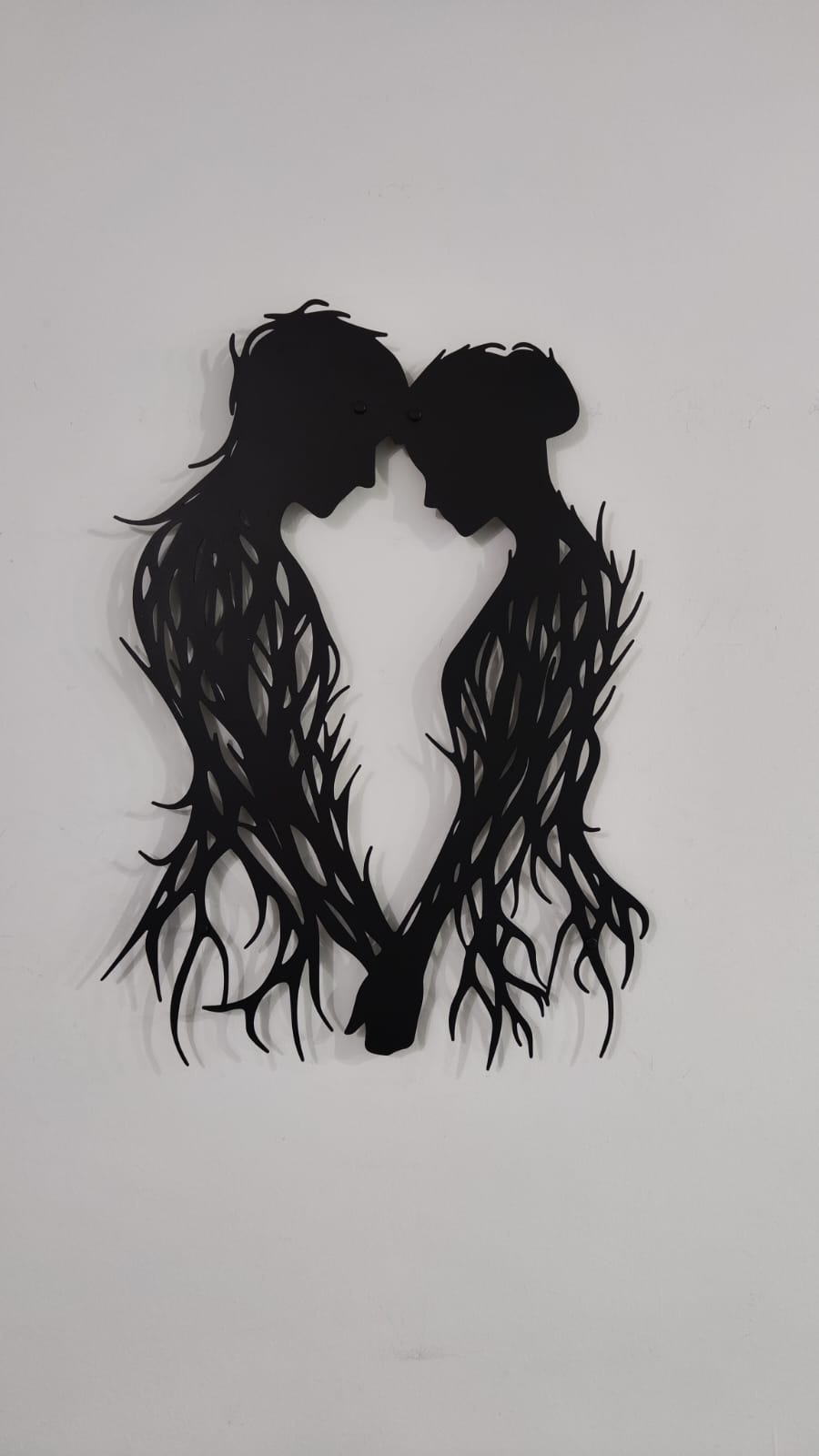 لوحة الحب التجريدية من شخصين