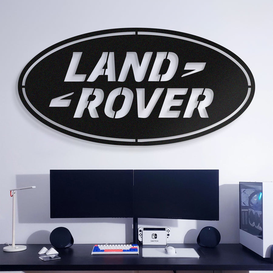 لوحة شعار شركة لاند روفر  Land Rover