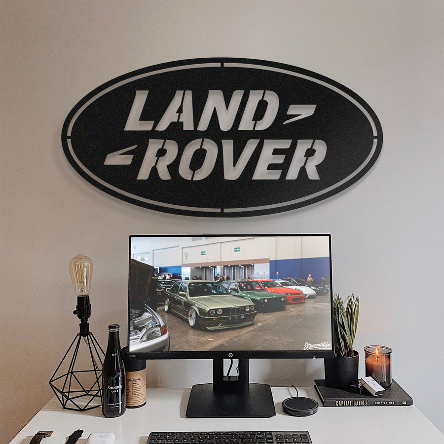 لوحة شعار شركة لاند روفر  Land Rover