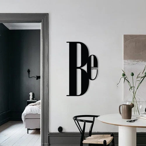 Be Special English Calligraphy Wall Art