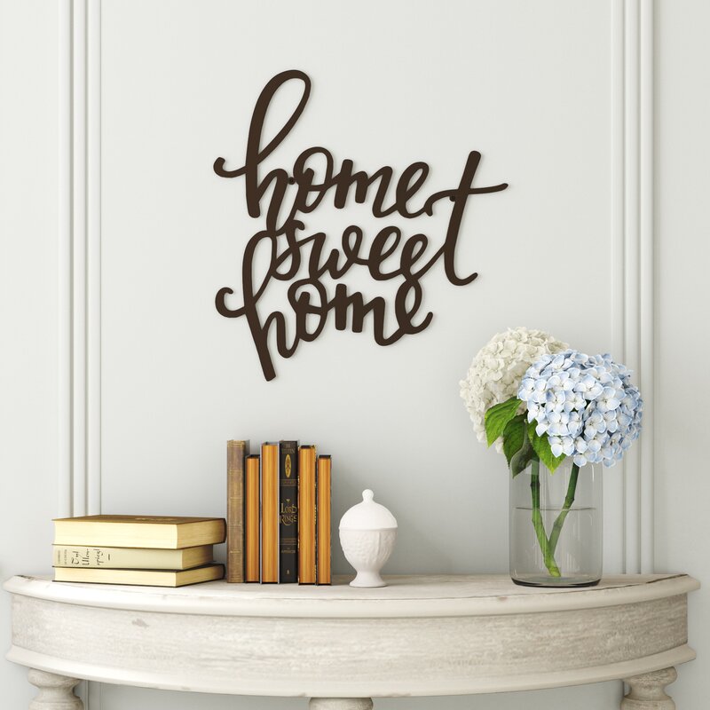 Home Sweet Home English Calligraphy