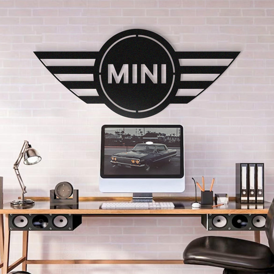 لوحة شعار شركة ميني كوبر Mini Cooper