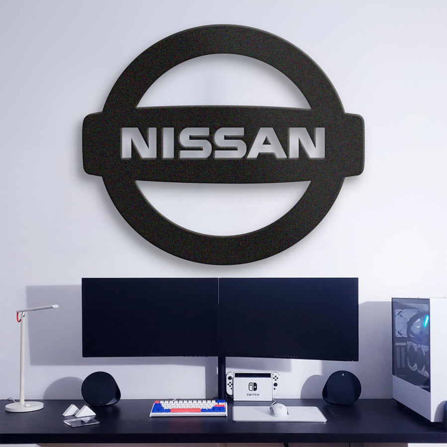 لوحة شعار شركة نيسان Nissan