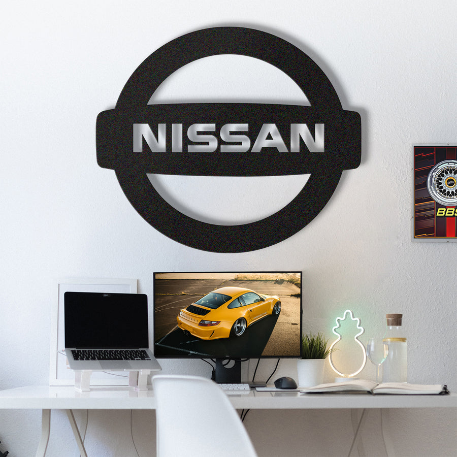 لوحة شعار شركة نيسان Nissan