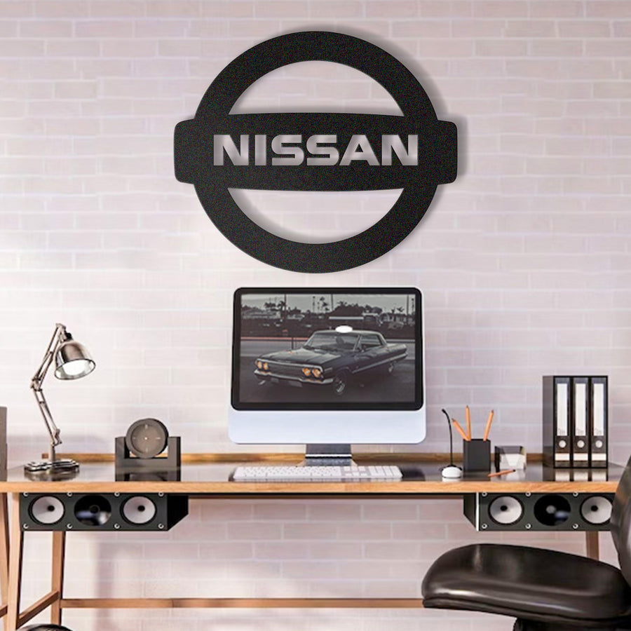 لوحة شعار شركة نيسان Nissan