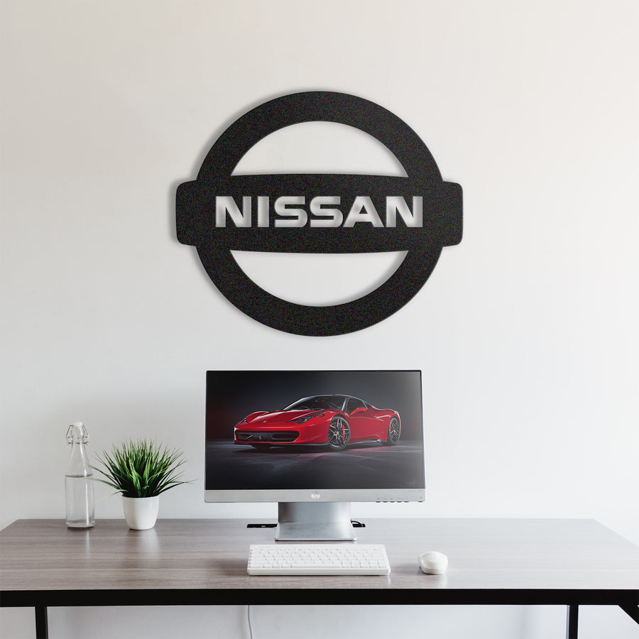 لوحة شعار شركة نيسان Nissan