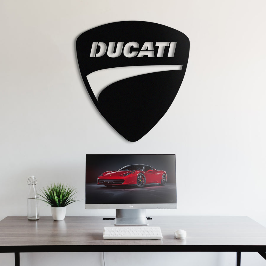 لوحة شعار شركة دوكاتي Ducati