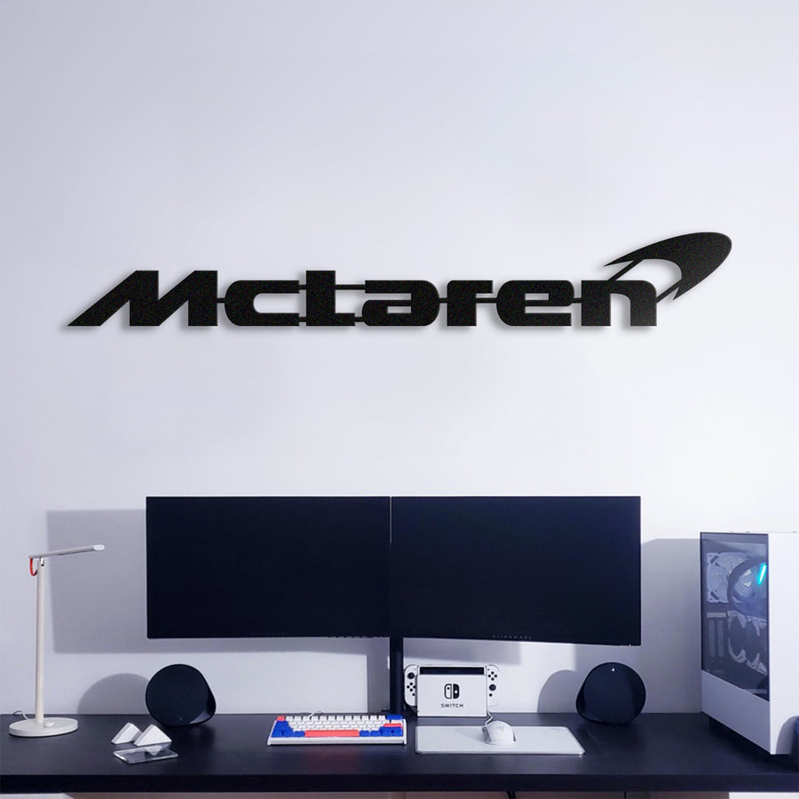 لوحة شعار شركة مكلارين Mclaren