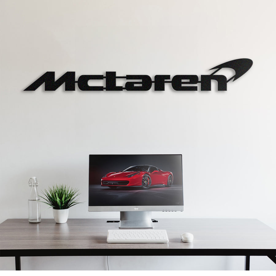 لوحة شعار شركة مكلارين Mclaren