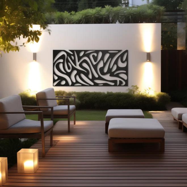 Indoor and Outdoor abstract metal wall art