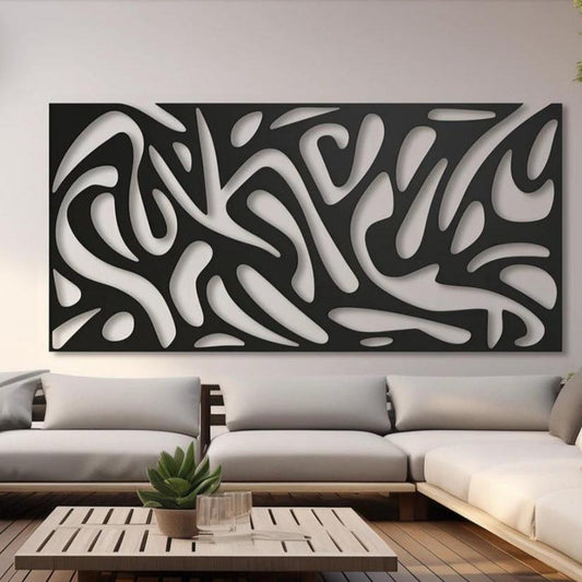 Indoor and Outdoor abstract metal wall art